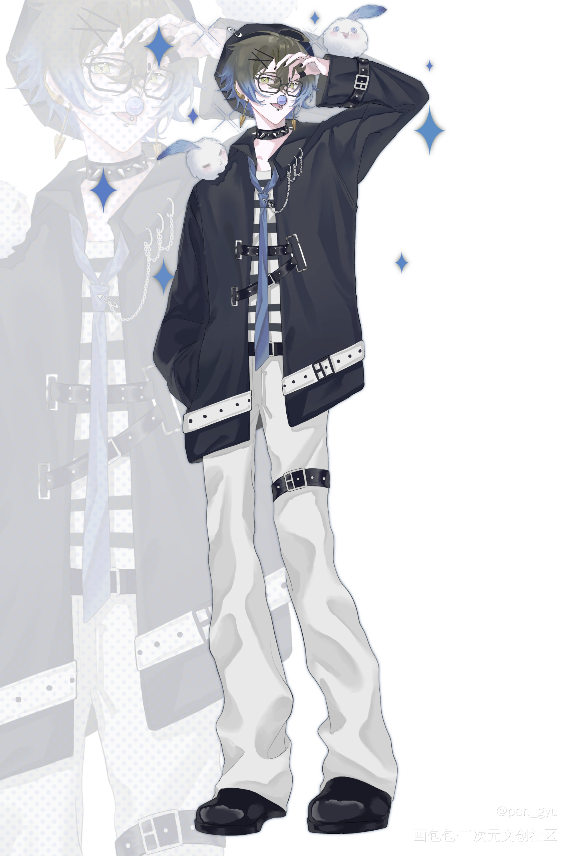 棒棒糖_nijisanjien绘画作品
