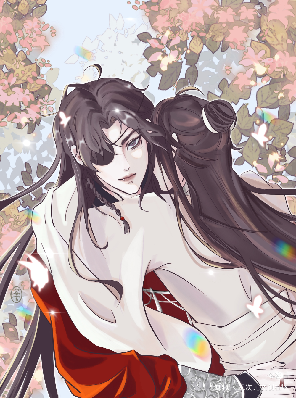 好想做无料啊_天官赐福花怜谢怜花城绘画作品