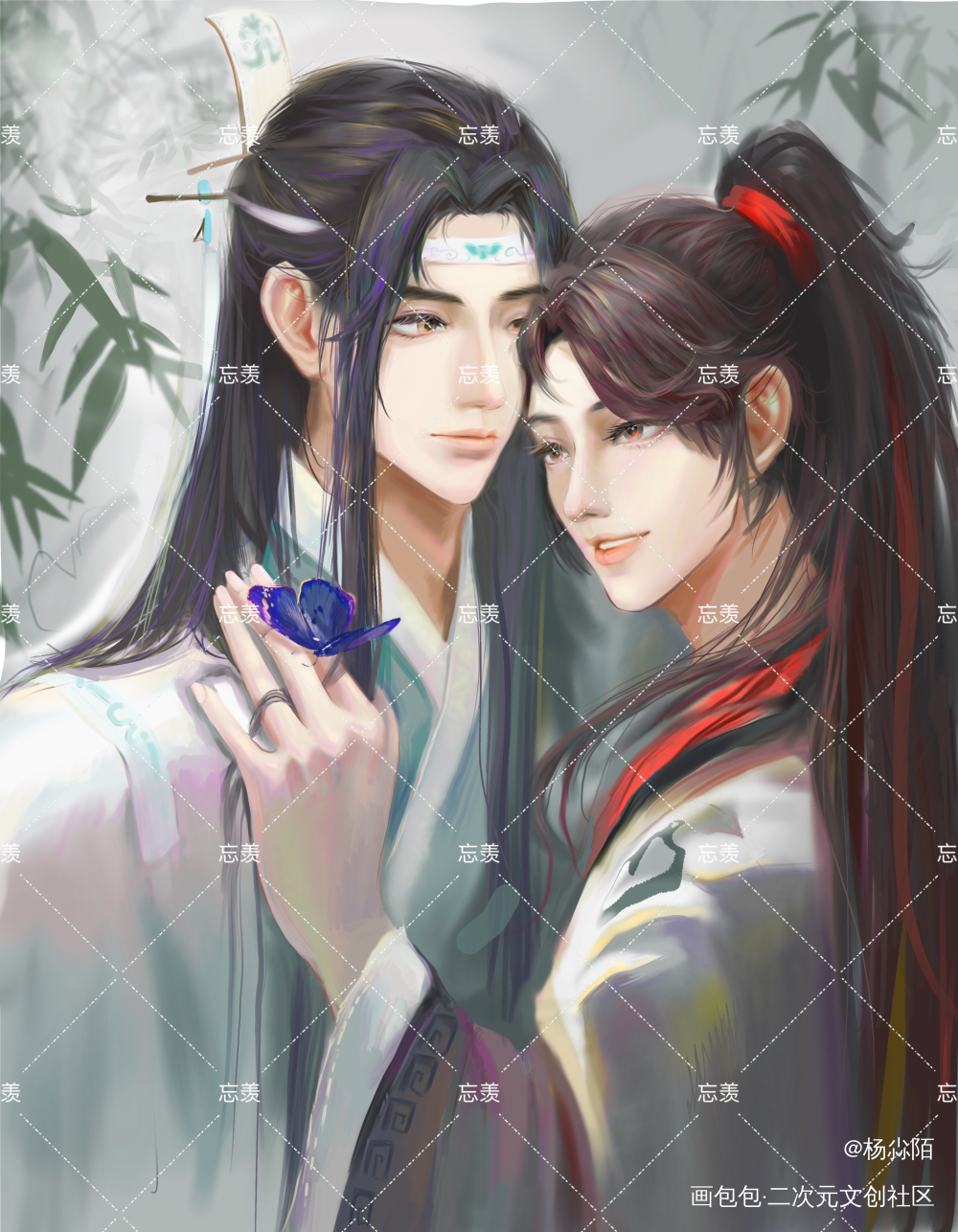 忘羡_魔道祖师忘羡蓝忘机魏无羡我要上首页绘画作品