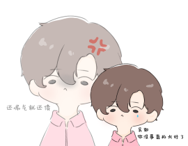 阴阳怪气小花_绘画作品