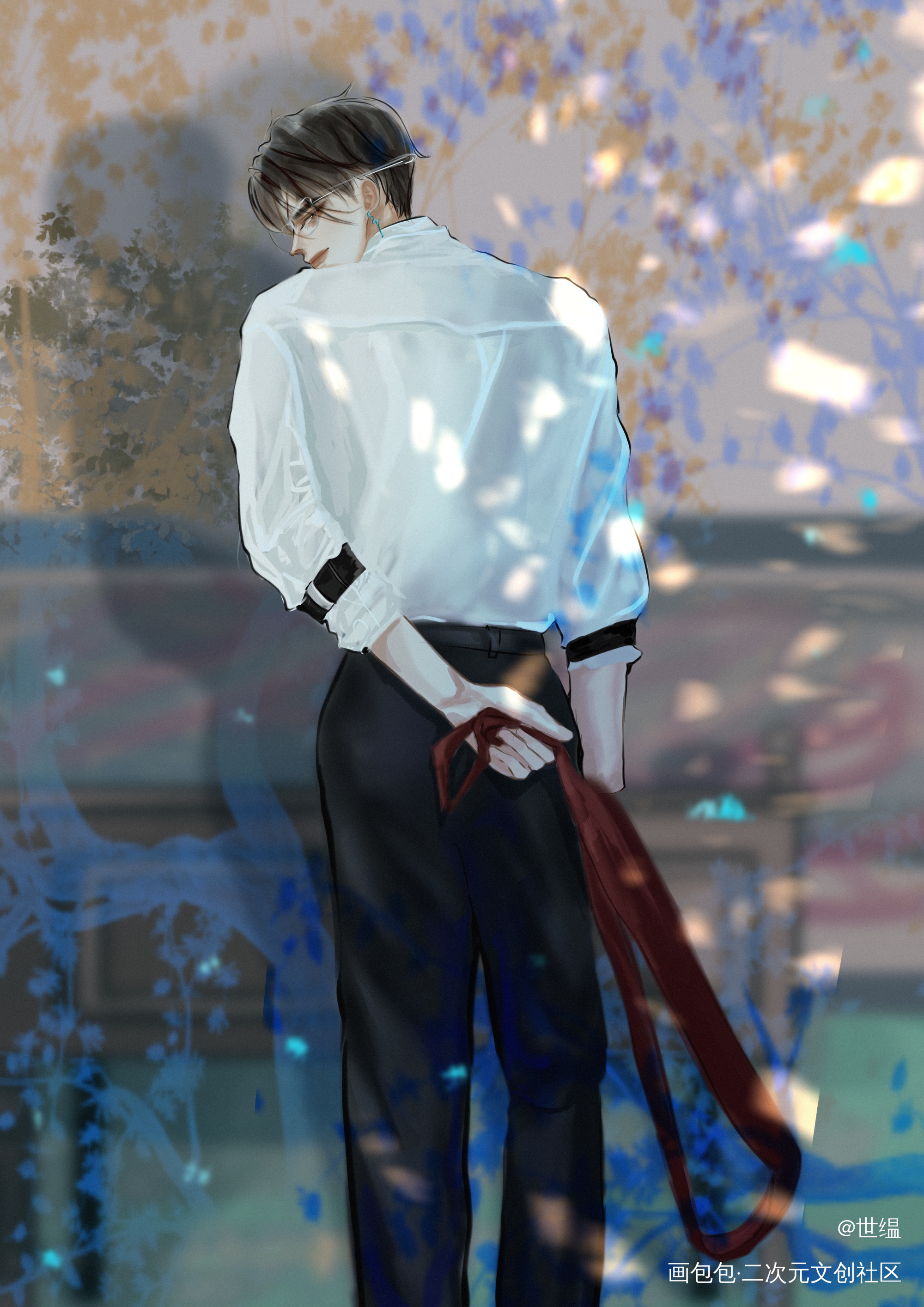 顾天仙的腰真的绝了_188男团顾青裴绘画绘画作品