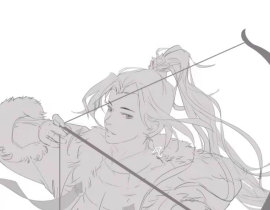 雁王殿下_绘画作品