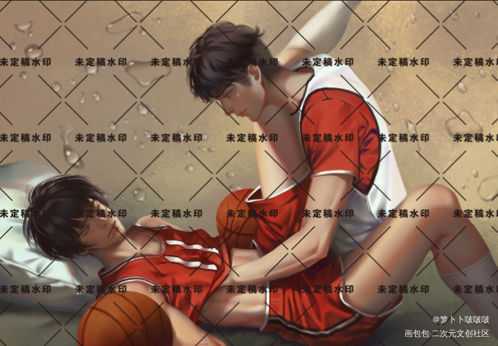 最近的稿件_厚涂双人互动双人稿件原创男头约稿绘画原创绘画作品