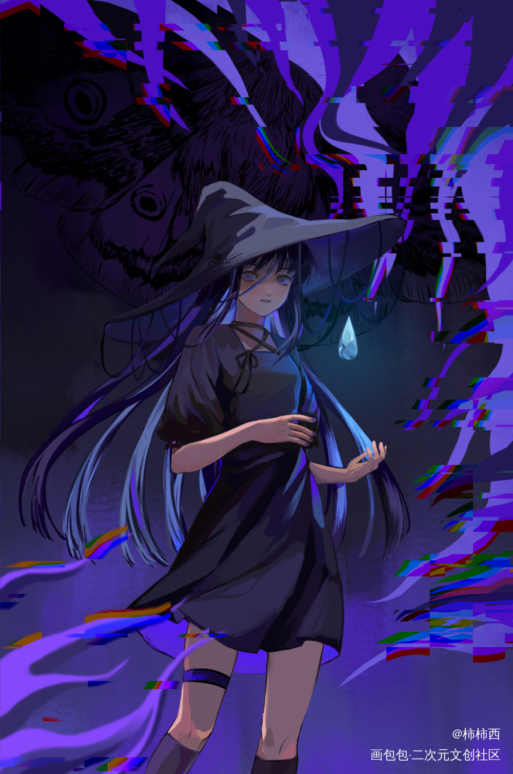 佳仪的兄长_我在惊悚游戏里封神刘佳仪绘画作品