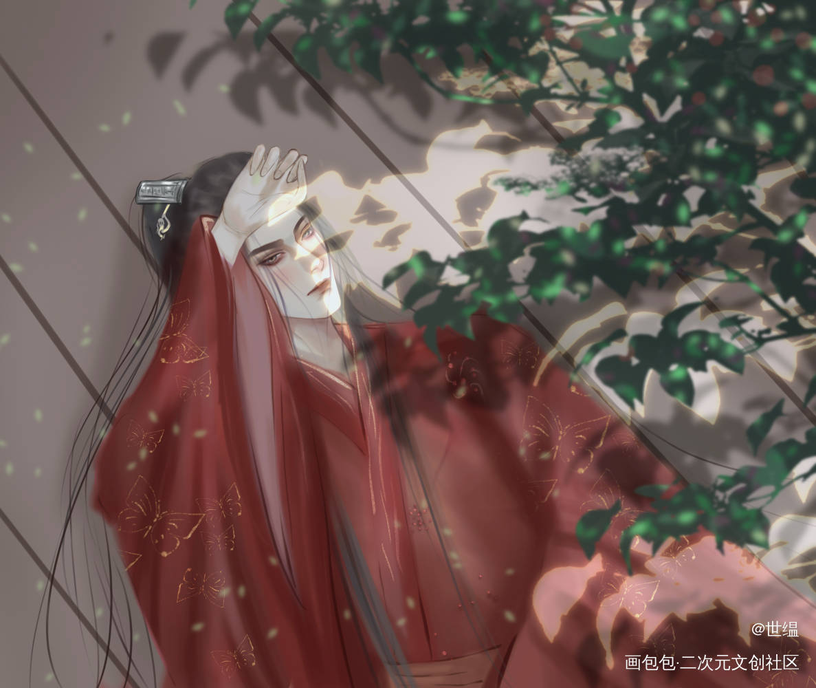 清冷师尊穿上喜服后_二哈和他的白猫师尊楚晚宁绘画绘画作品