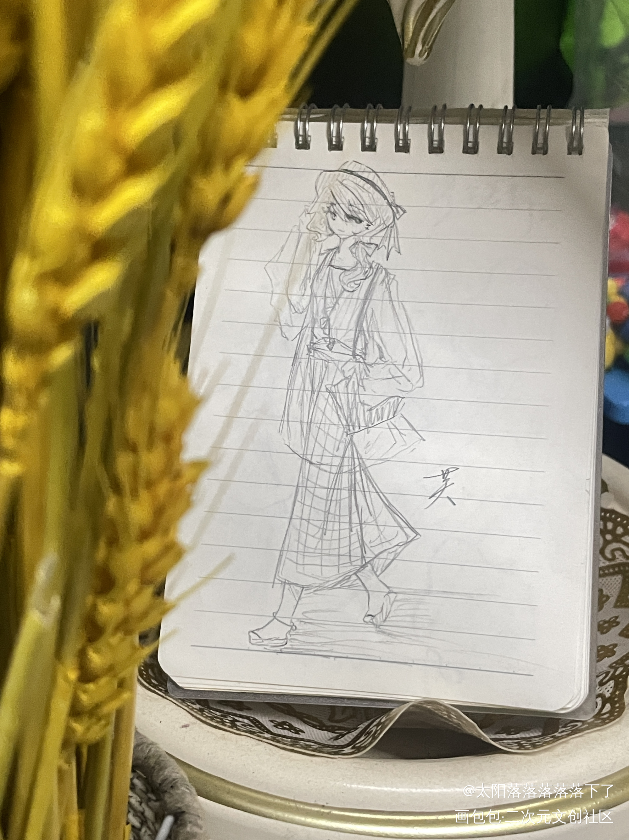 芙卡洛斯_原神绘画作品