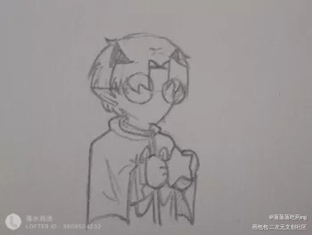 哦哦是学长_入间同学入魔了绘画作品