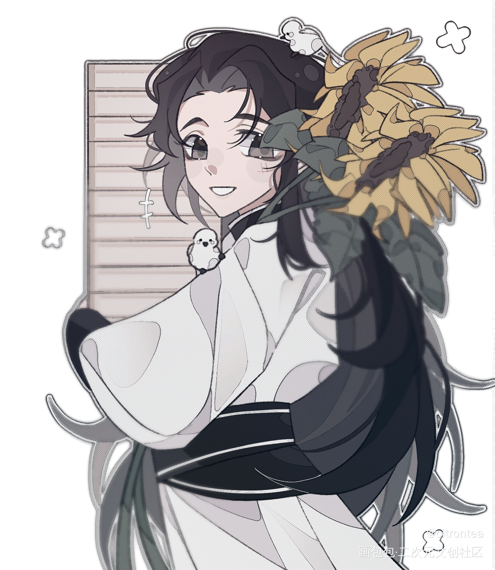 🎶_人渣反派自救系统洛冰河绘画作品