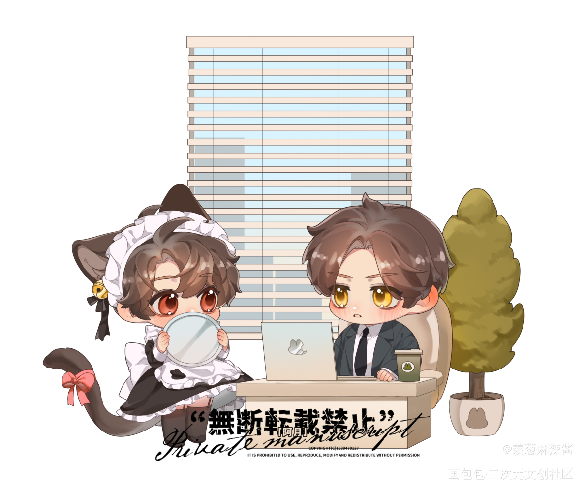 🐱_魔道祖师忘羡绘画作品