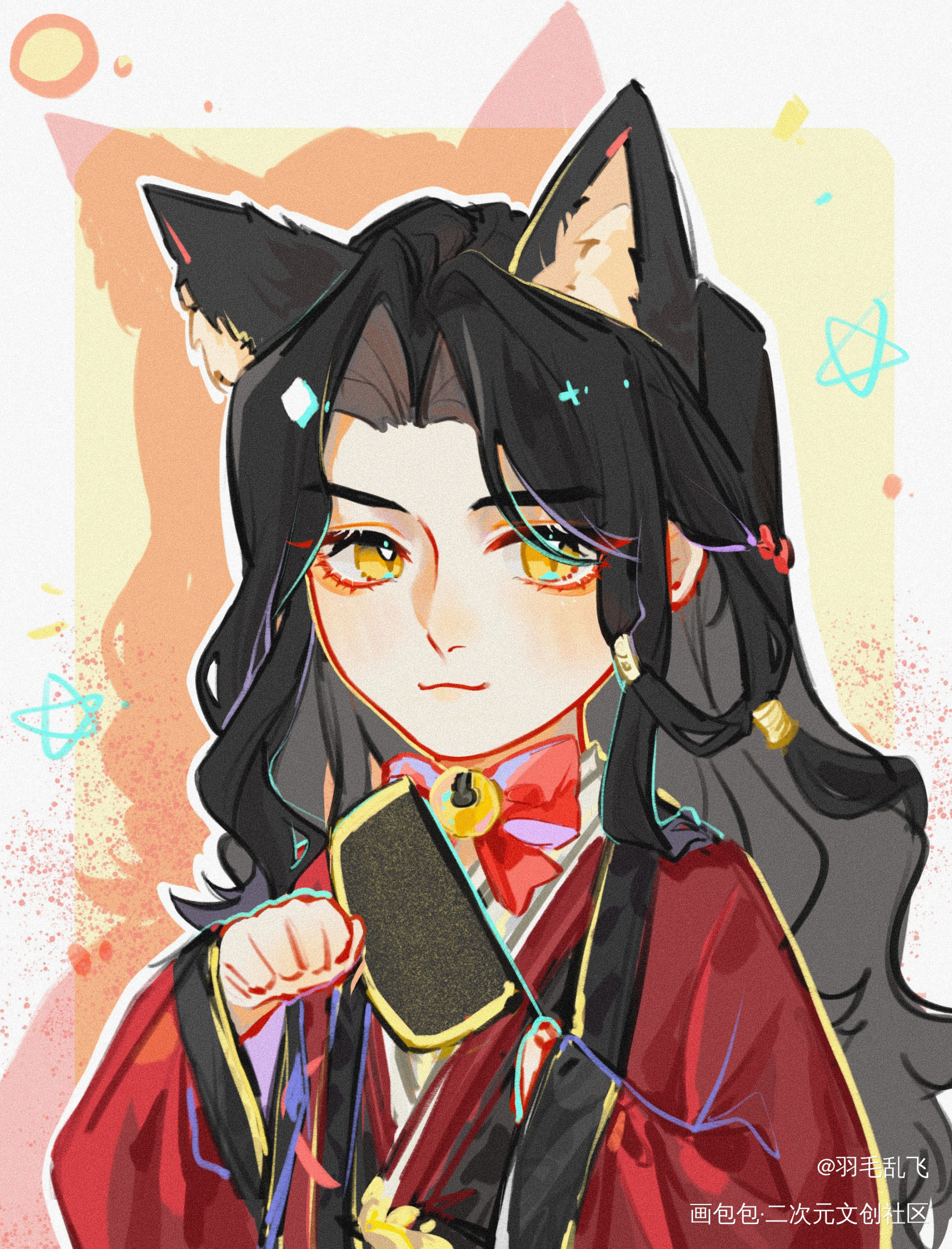 幼年小猫_代号鸢同人代号鸢刘辩绘画作品