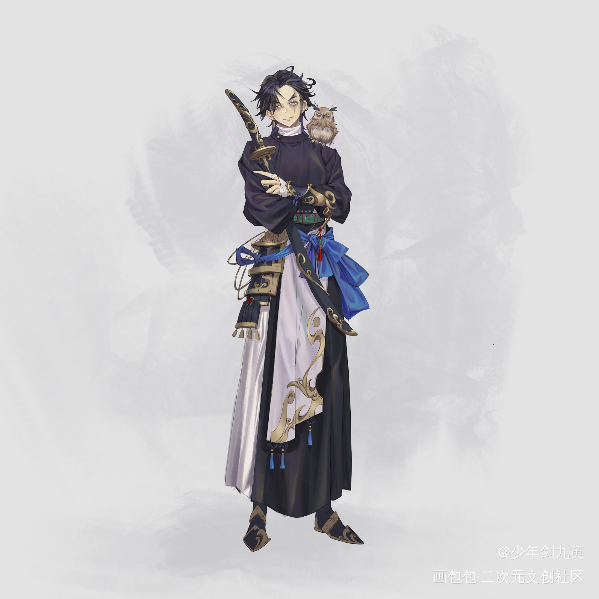 衍_原画二次元oc绘画作品