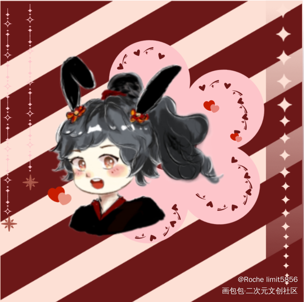 _魔道祖师忘羡魏婴魏无羡QQ人忘羡cp绘画作品