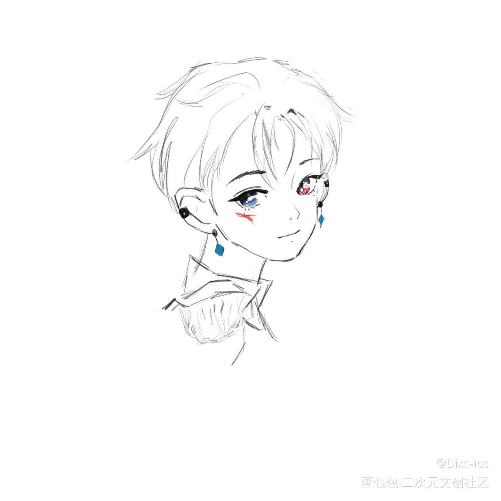 🖤>ω<🖤_营业悖论裴听颂绘画作品