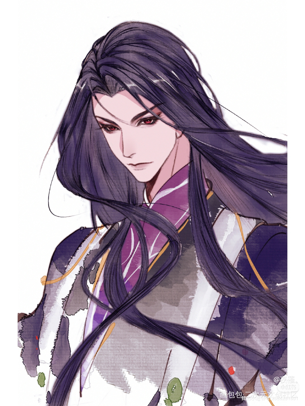 贾诩_代号鸢代号鸢贾诩绘画作品