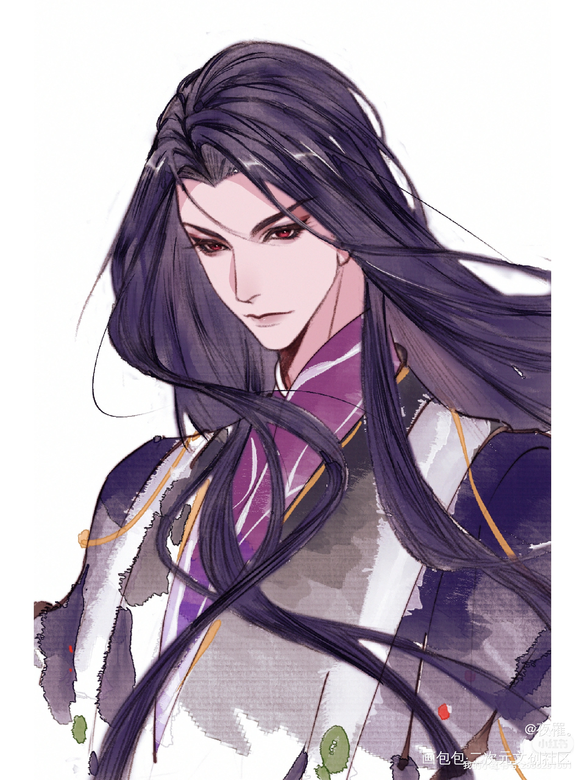 贾诩_代号鸢代号鸢贾诩绘画作品
