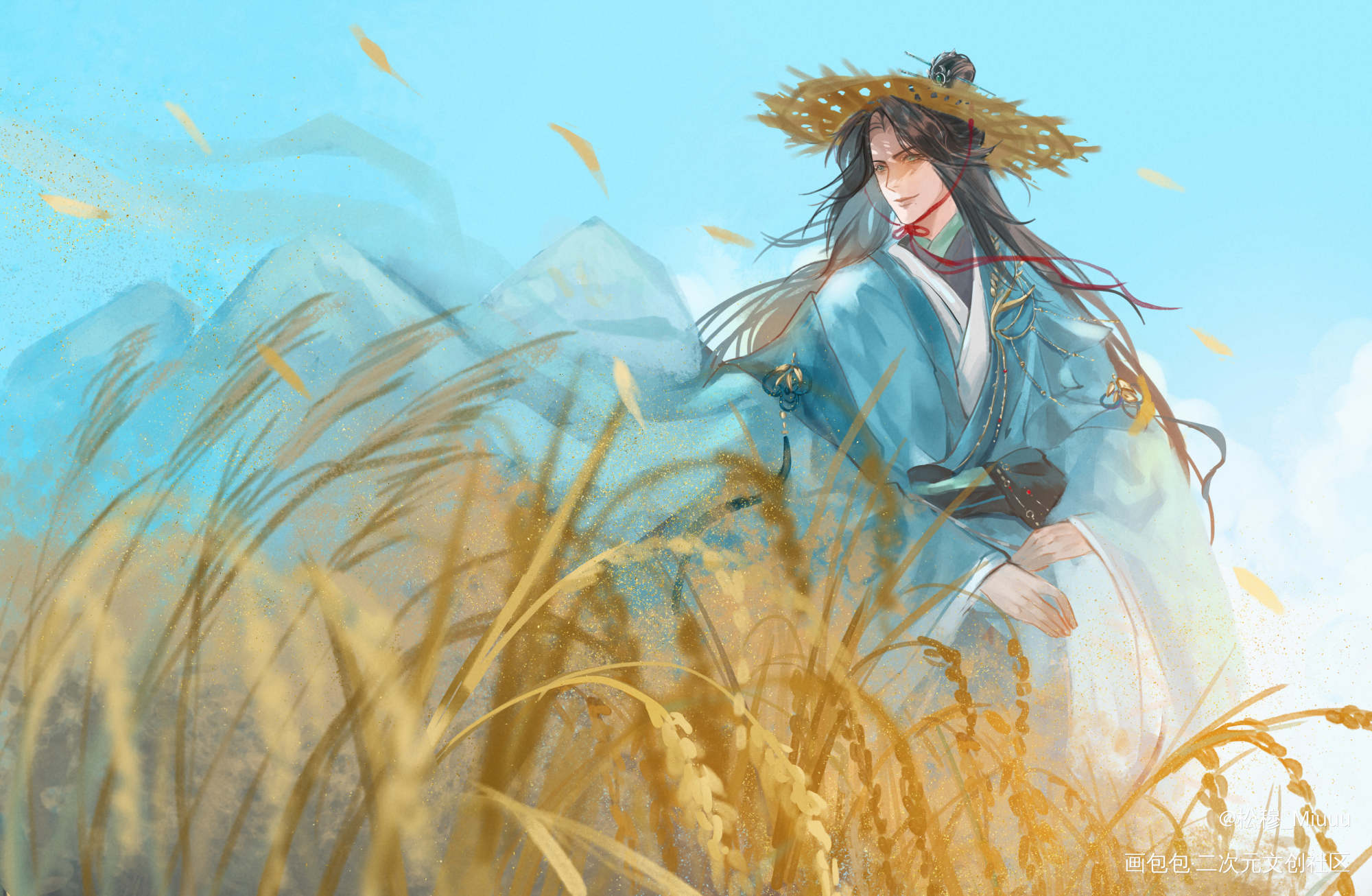 海晏河清_代号鸢陈登绘画作品