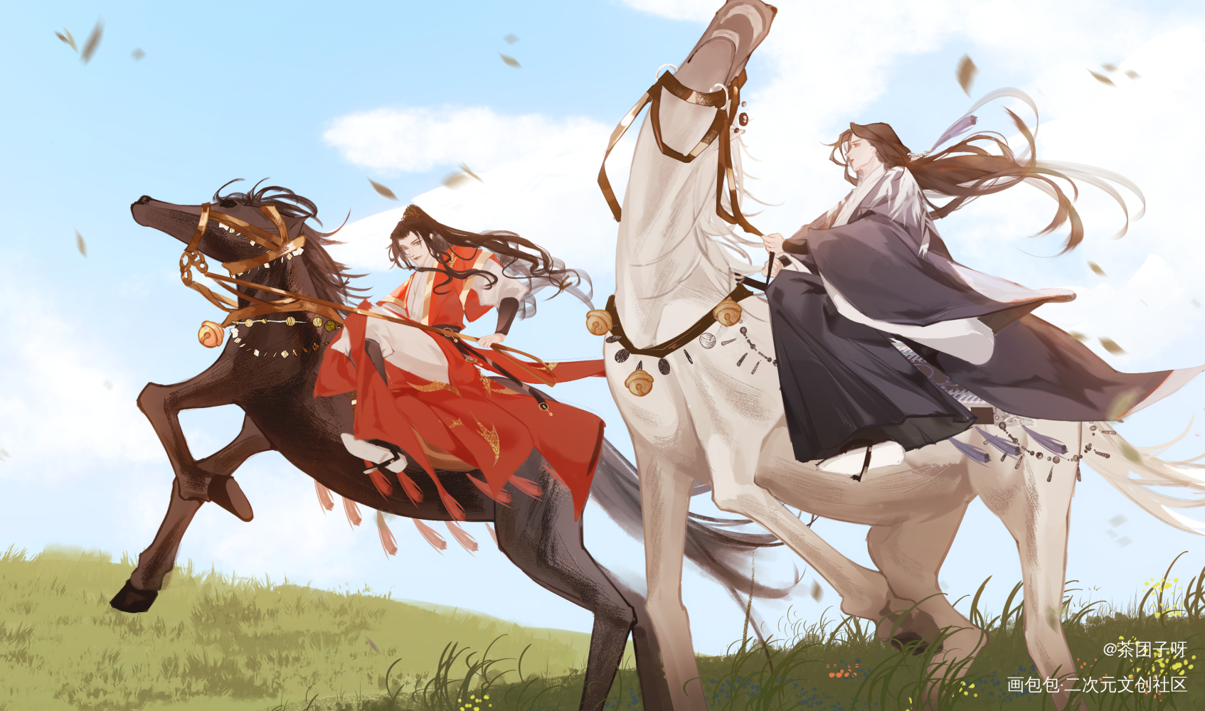 河清海晏后_杀破狼长顾绘画作品