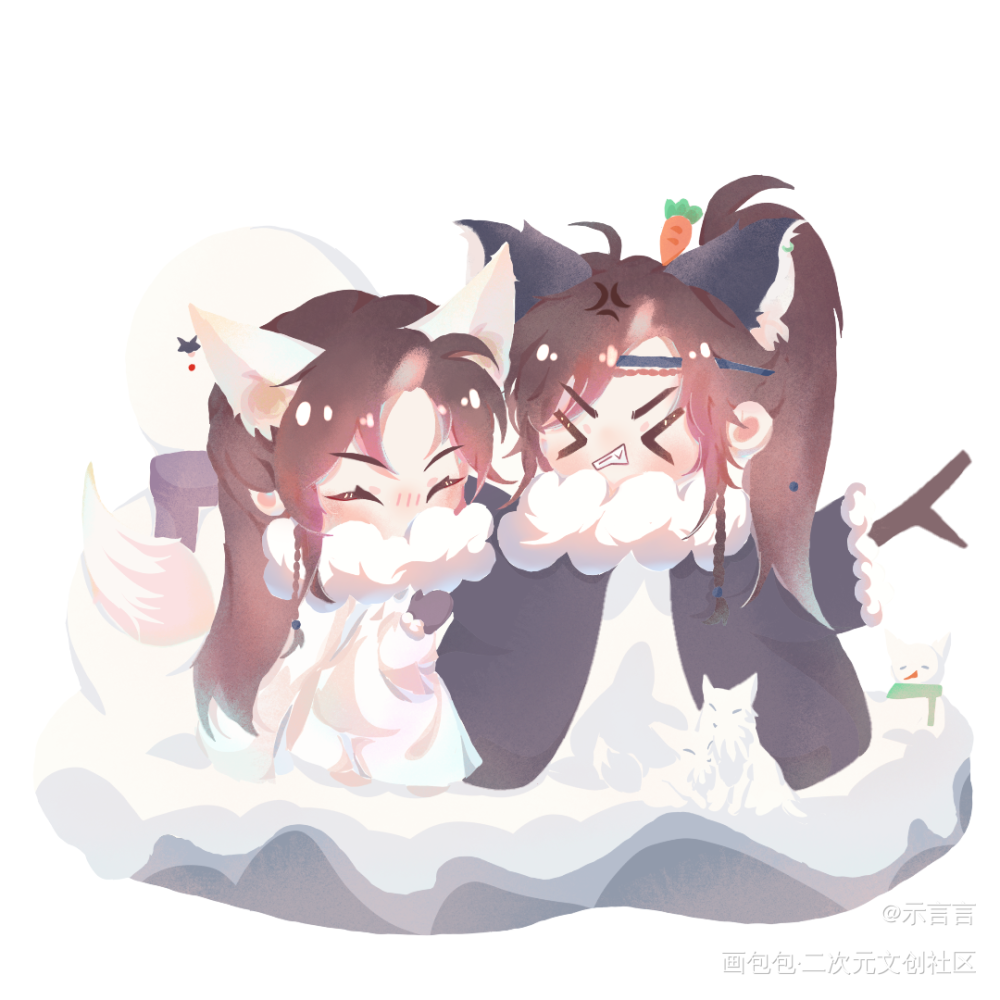 埋个狼王_将进酒策舟Q版我要上首推同人绘画作品