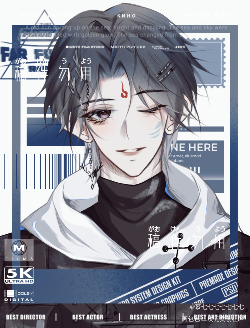 入驻，第一次来发2张，记录_接稿画画约稿板绘绘画绘画作品