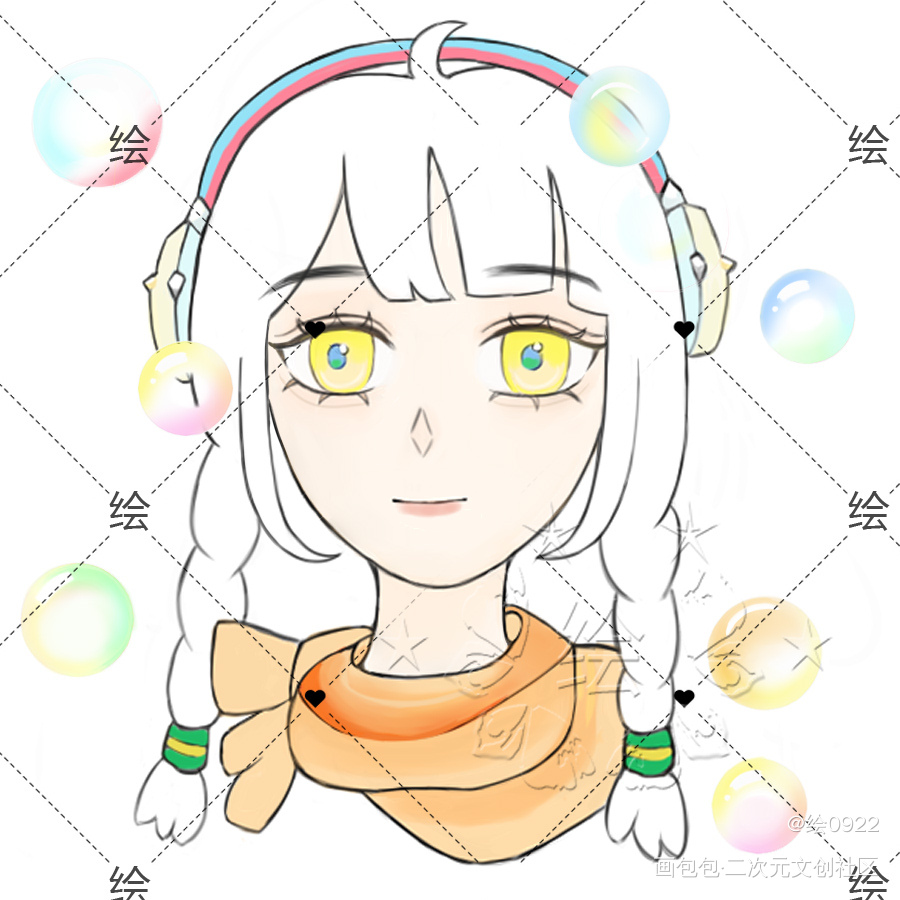 发下作品^O^_板绘绘画作品