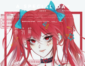 可可爱爱女孩子，搬砖搬砖_绘画作品