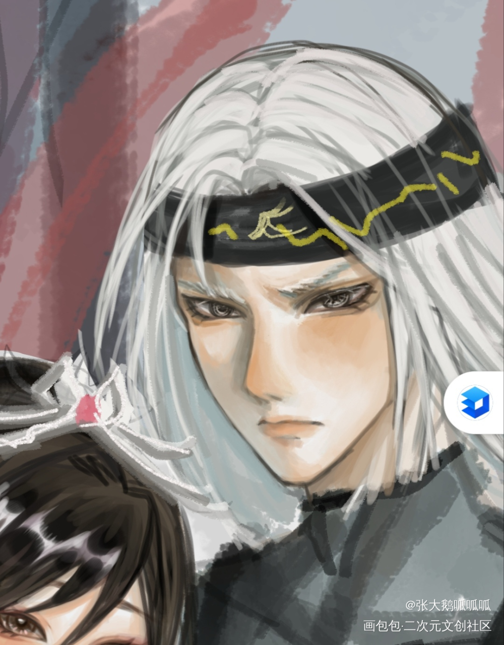 卫莲cp_秦时明月天行九歌卫庄卫莲红莲卫练绘画作品