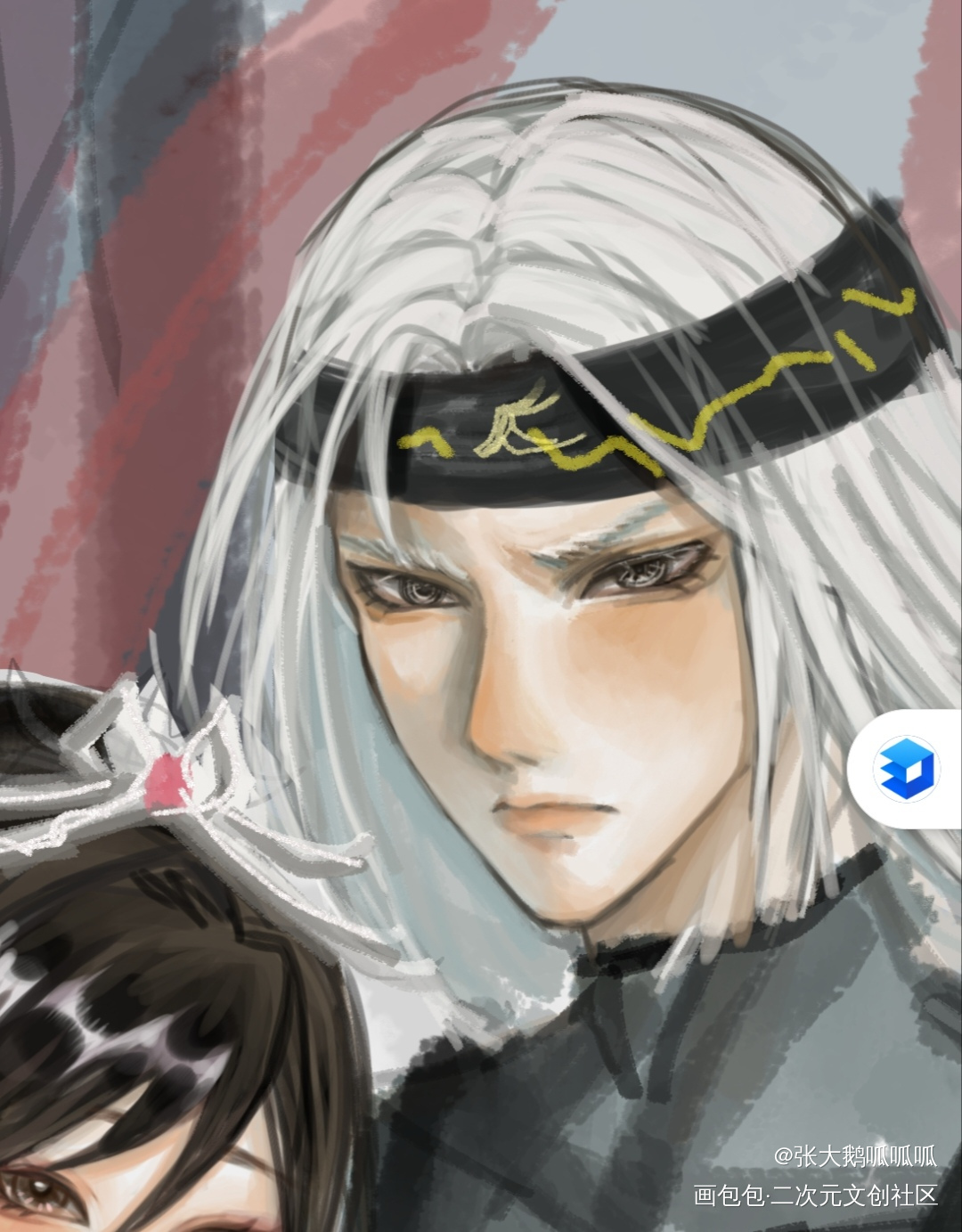 卫莲cp_秦时明月天行九歌卫庄卫莲红莲卫练绘画作品