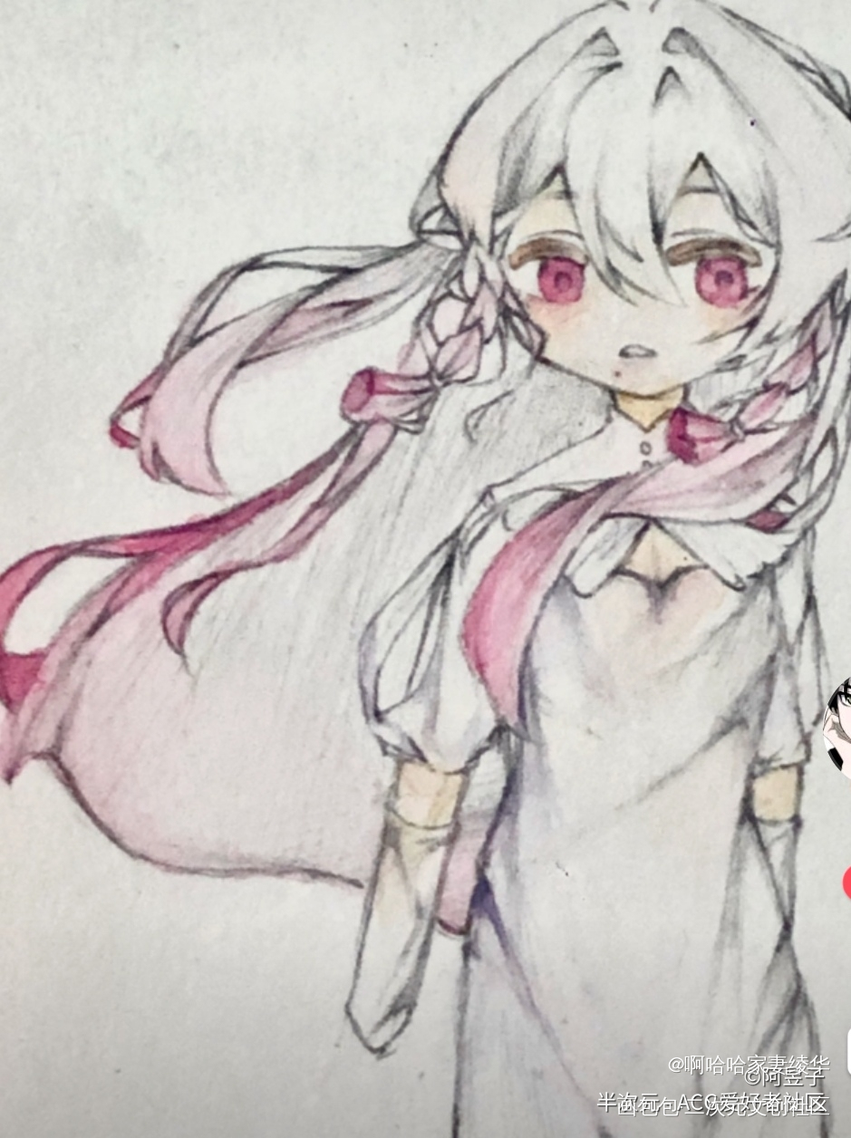 从半次元搬家来了_彩色条漫铅笔绘画作品