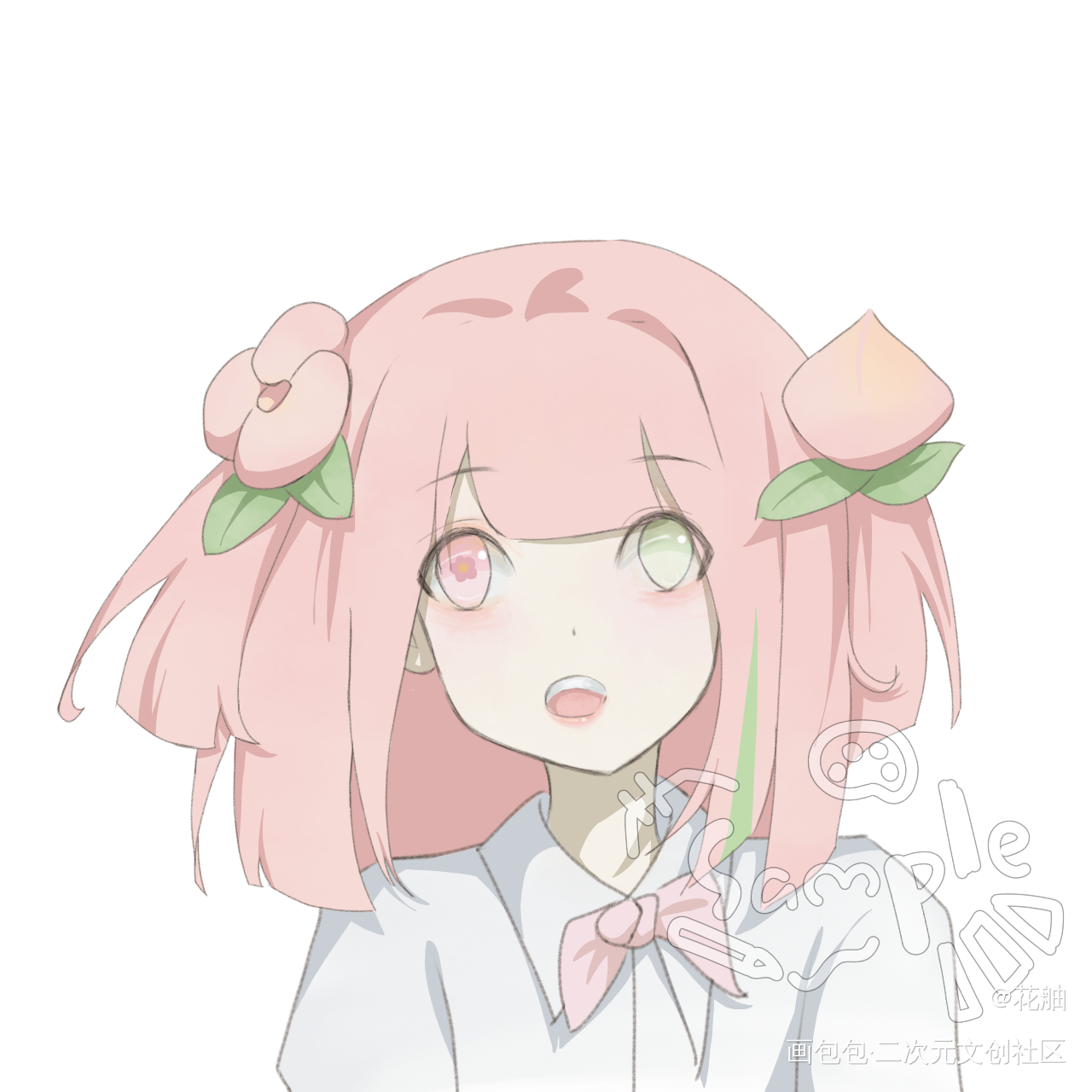 _原创oc摸鱼绘画oc绘画作品
