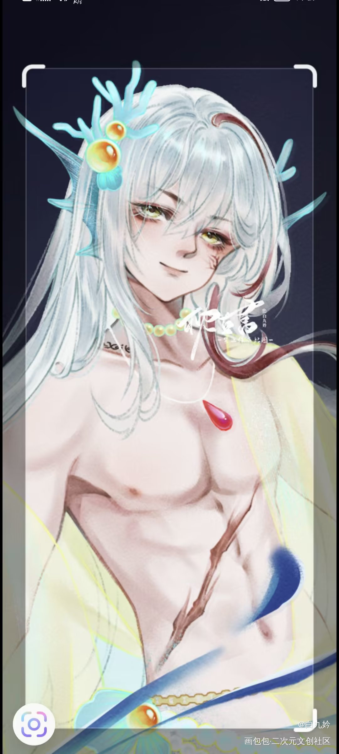 接的糕糕_古风壁纸古风人物古风原创插画板绘插画绘画作品