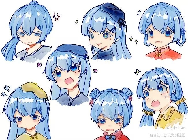自我介绍！_板绘涂原创ococ绘画作品