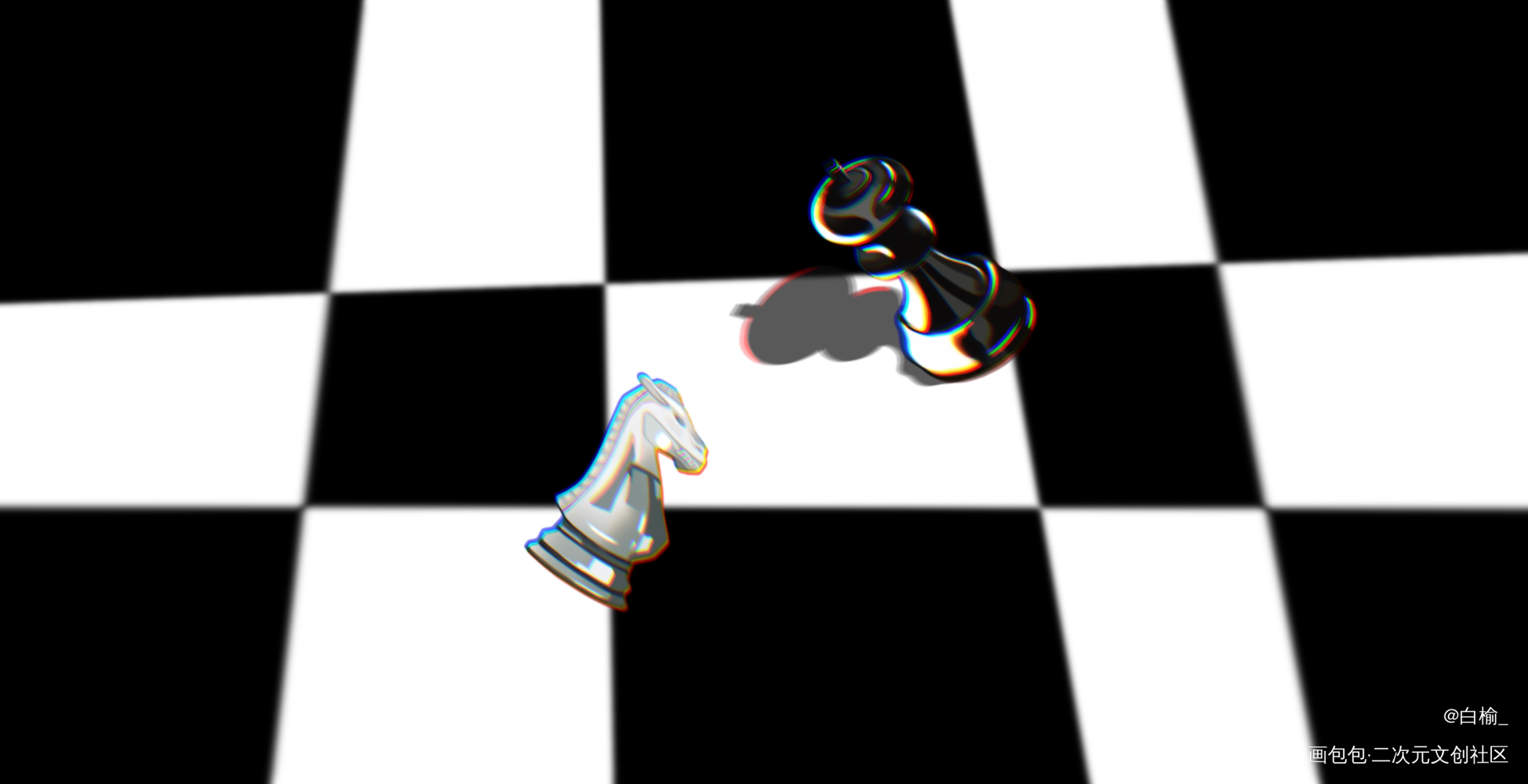 _光与夜之恋陆沉绘画绘画作品