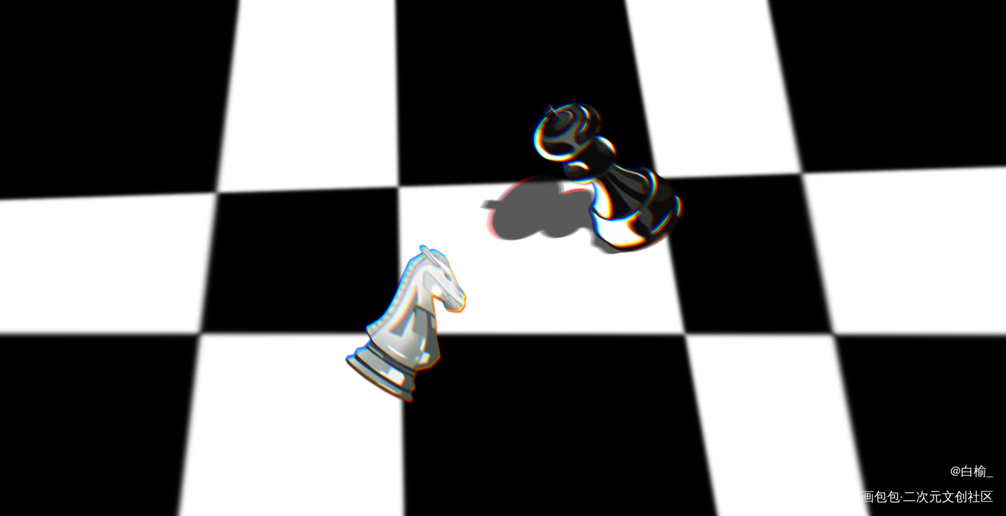 _光与夜之恋陆沉绘画绘画作品