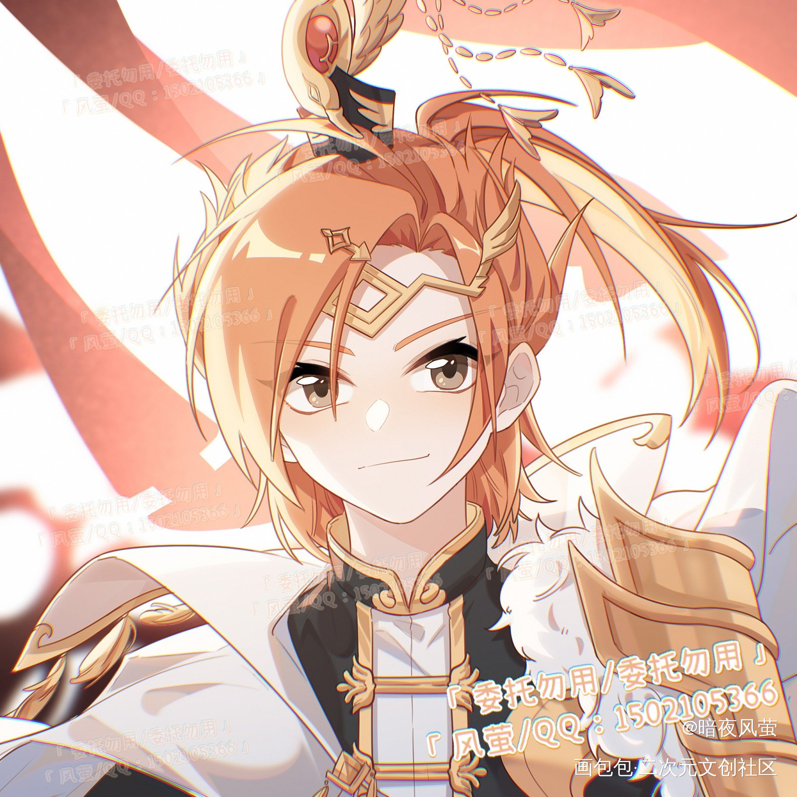 鸭鸭_食物语北京烤鸭绘画作品