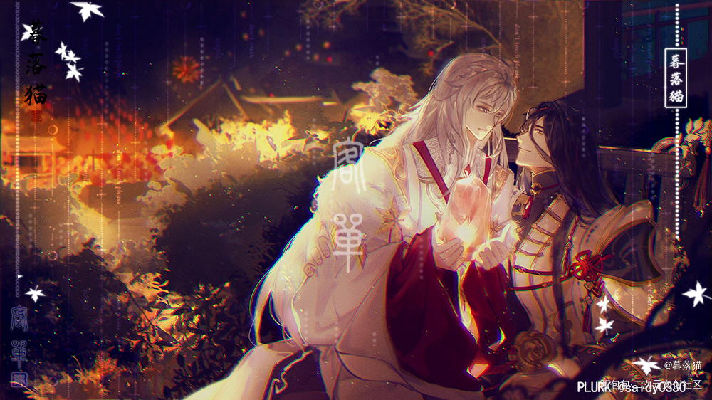 食物语的委托稿件💕_食物语玉麟香腰屠苏酒古风插画稿件展示绘画作品