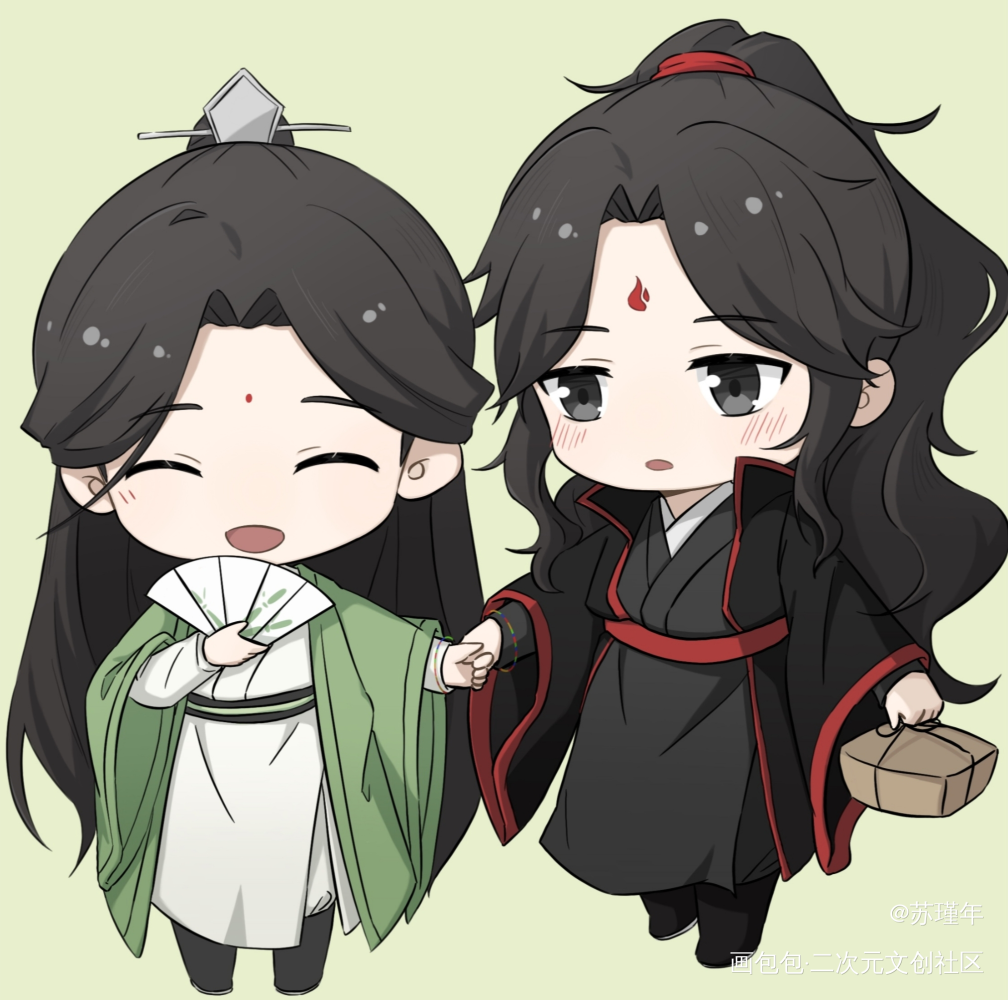 冰秋_人渣反派自救系统冰秋绘画作品