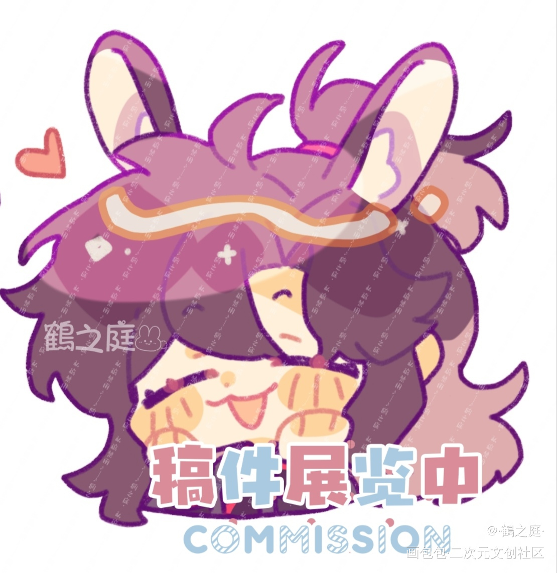 ➷小表情·萌萌小兔_魔道祖师忘羡绘画作品