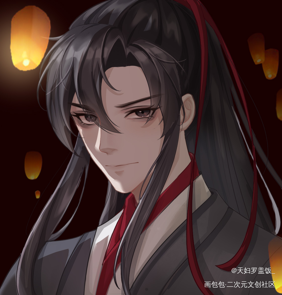 羡_魔道祖师魏无羡绘画作品