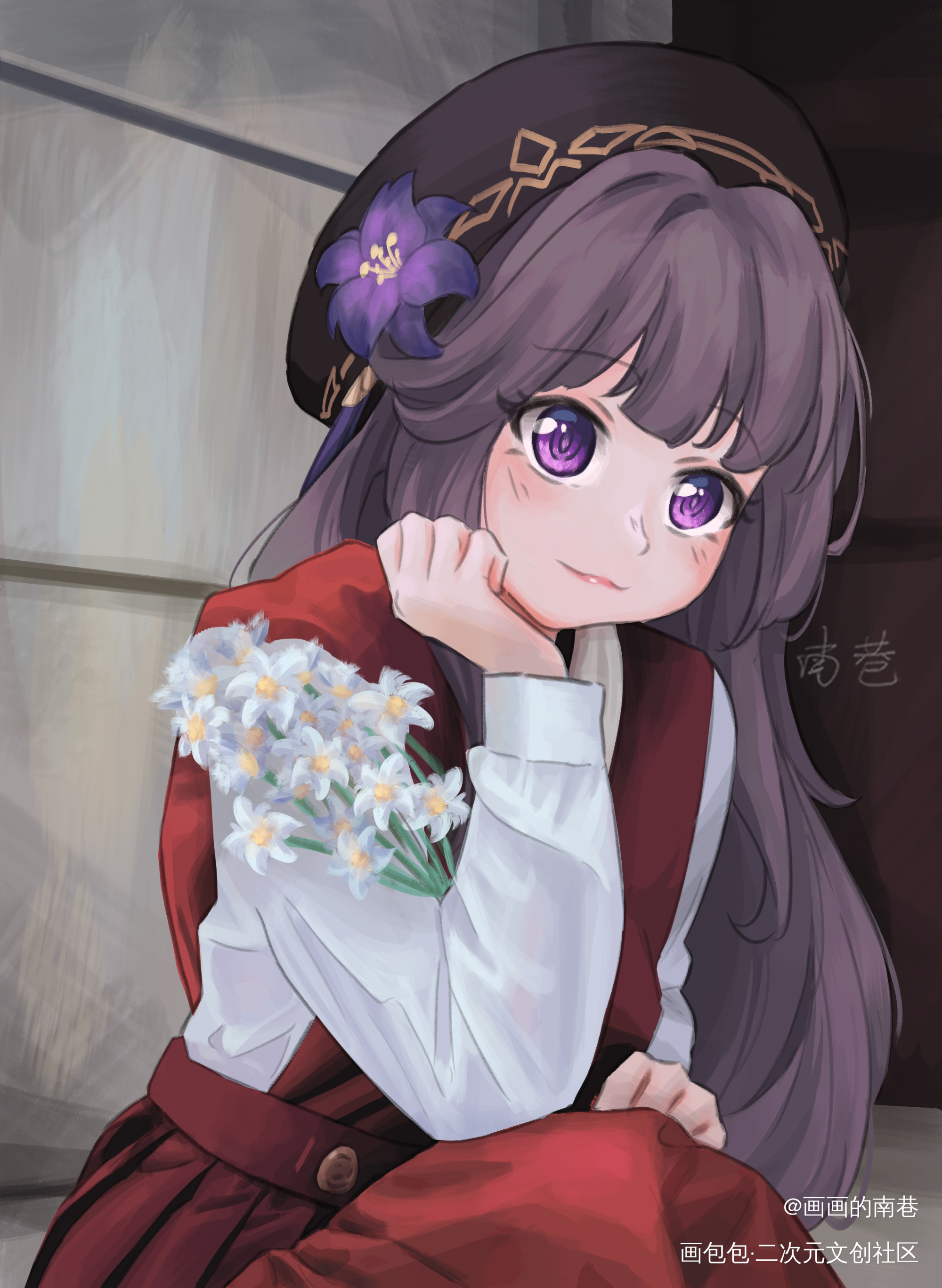 星穹铁道 黑塔_崩坏星穹铁道插画同人板绘绘画绘画作品