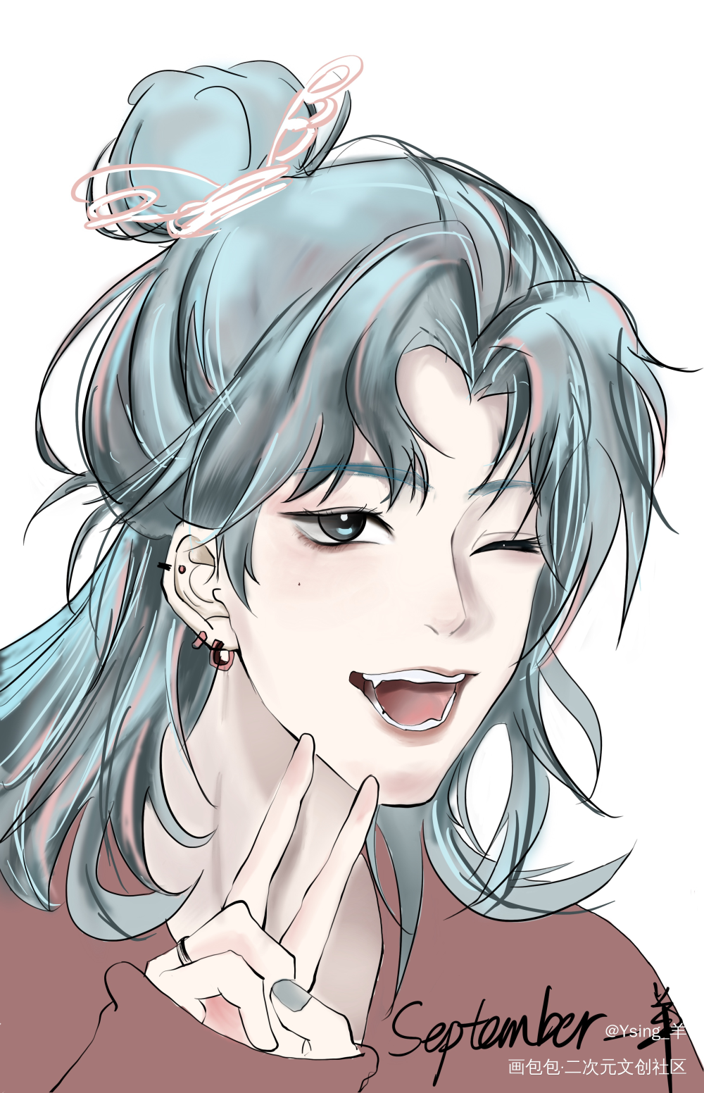 小辉哥_Adrian_温小辉绘画作品