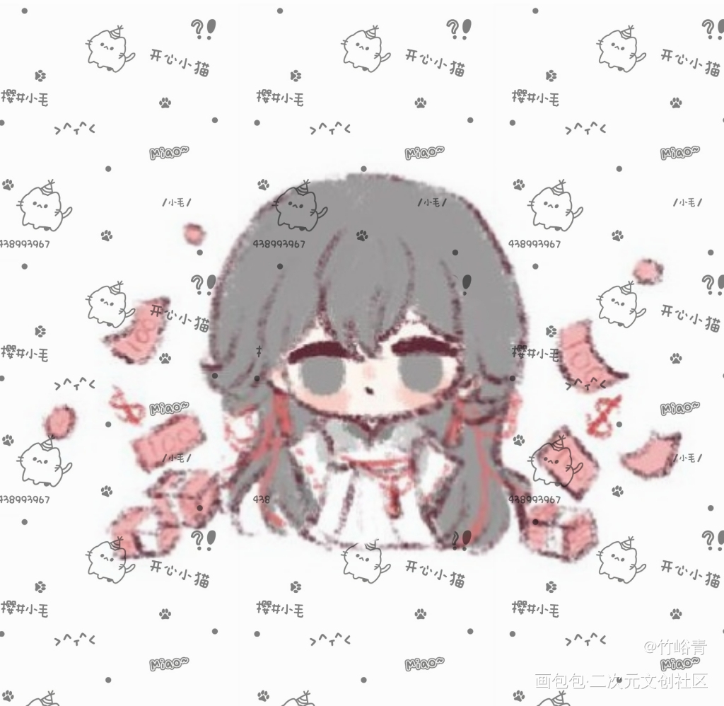 萌萌邪神祭qq人_我在惊悚游戏里封神绘画作品