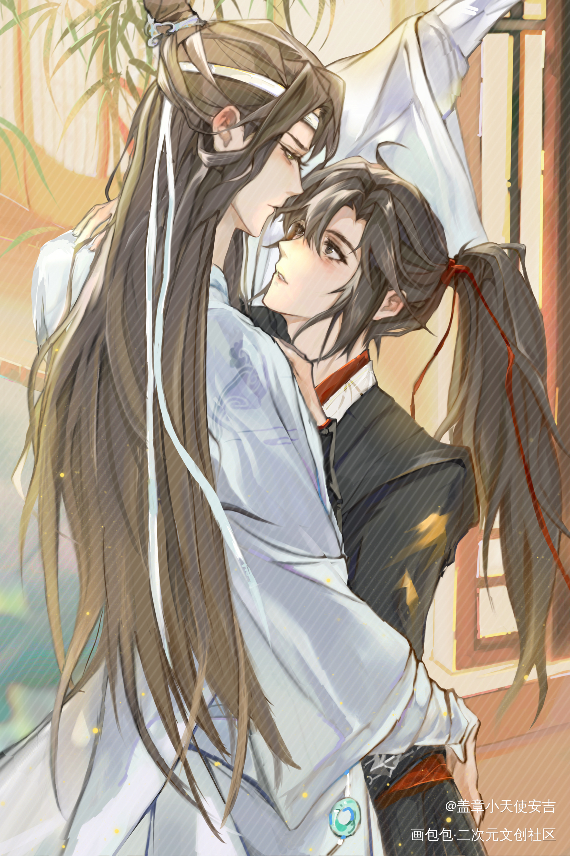 婚后叽の压制_魔道祖师忘羡绘画作品