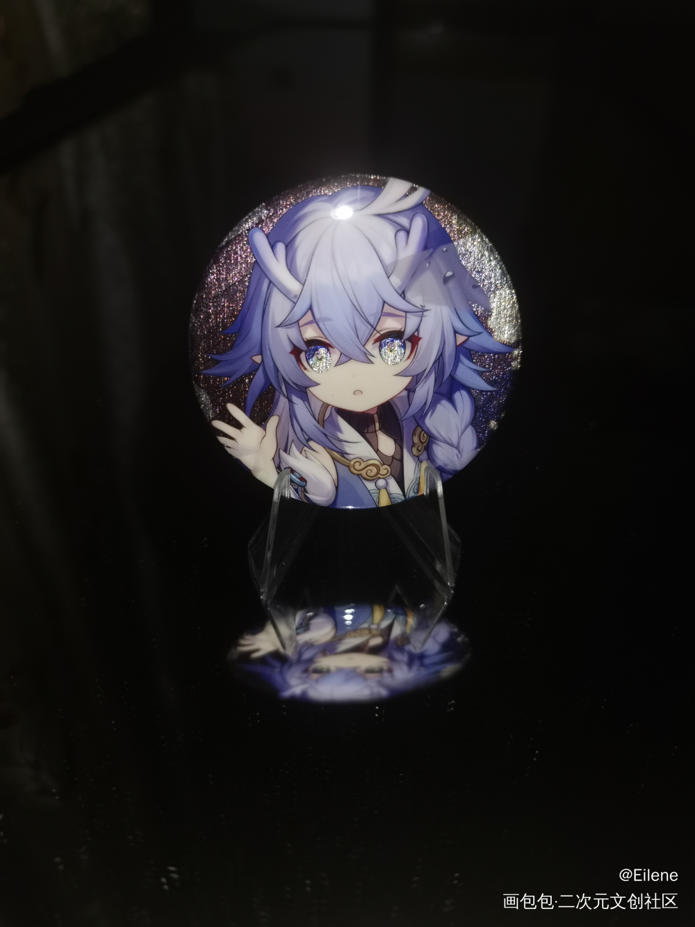 白露官图自印_崩坏星穹铁道白露绘画作品