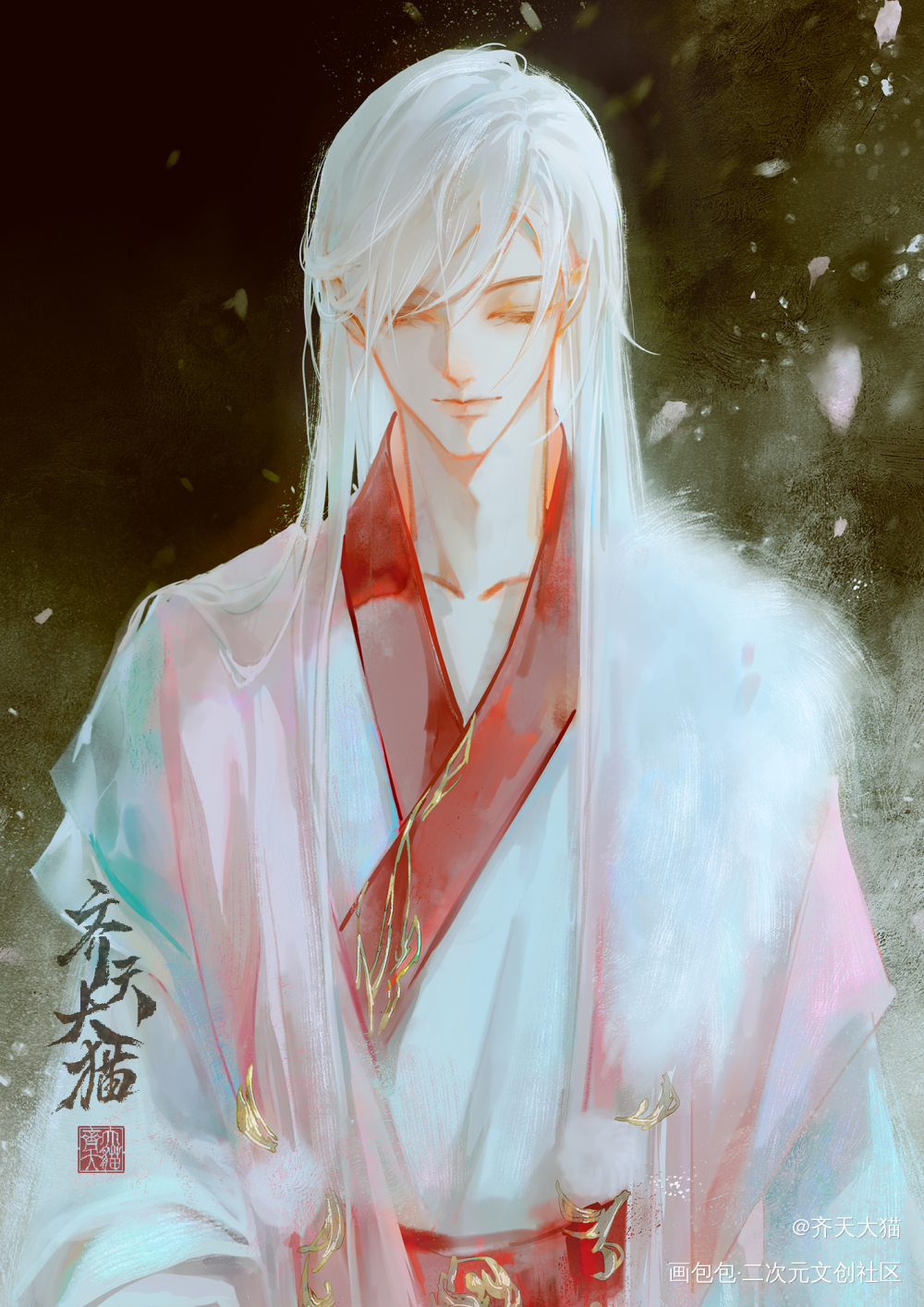 oc_古风日系插画oc绘画作品