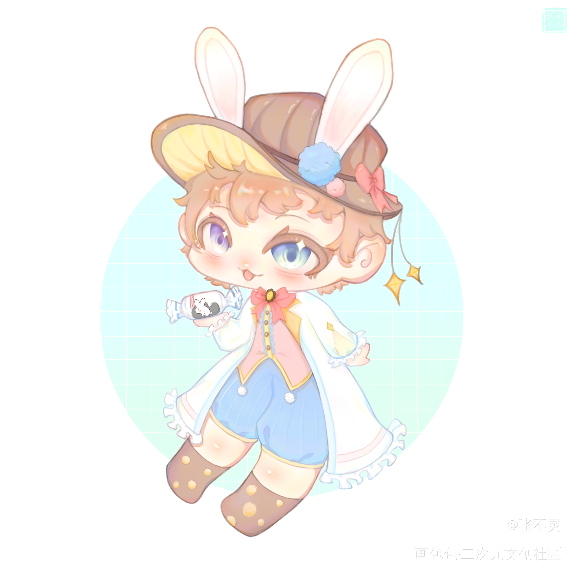 【盗笔】你喜欢大白兔奶糖吗🍬_盗墓笔记绘画作品