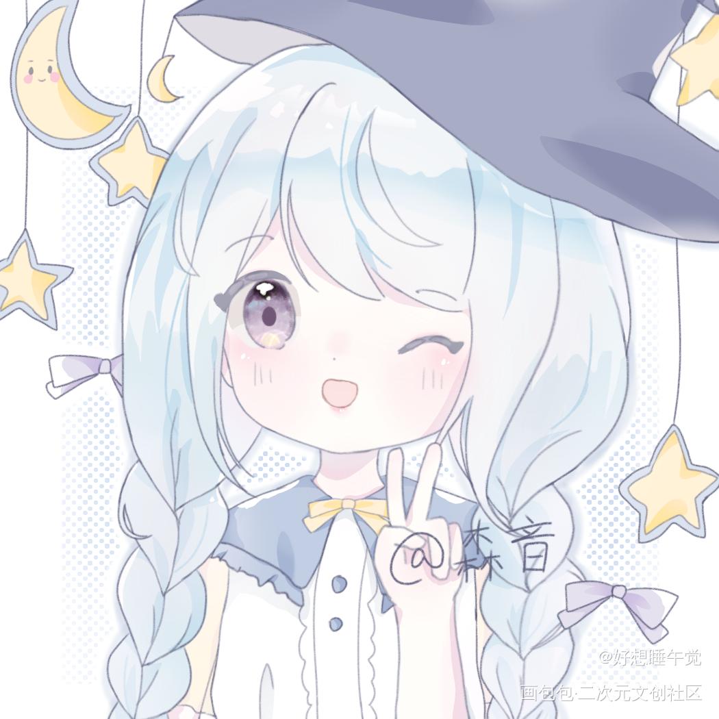 小星星_指绘绘画作品