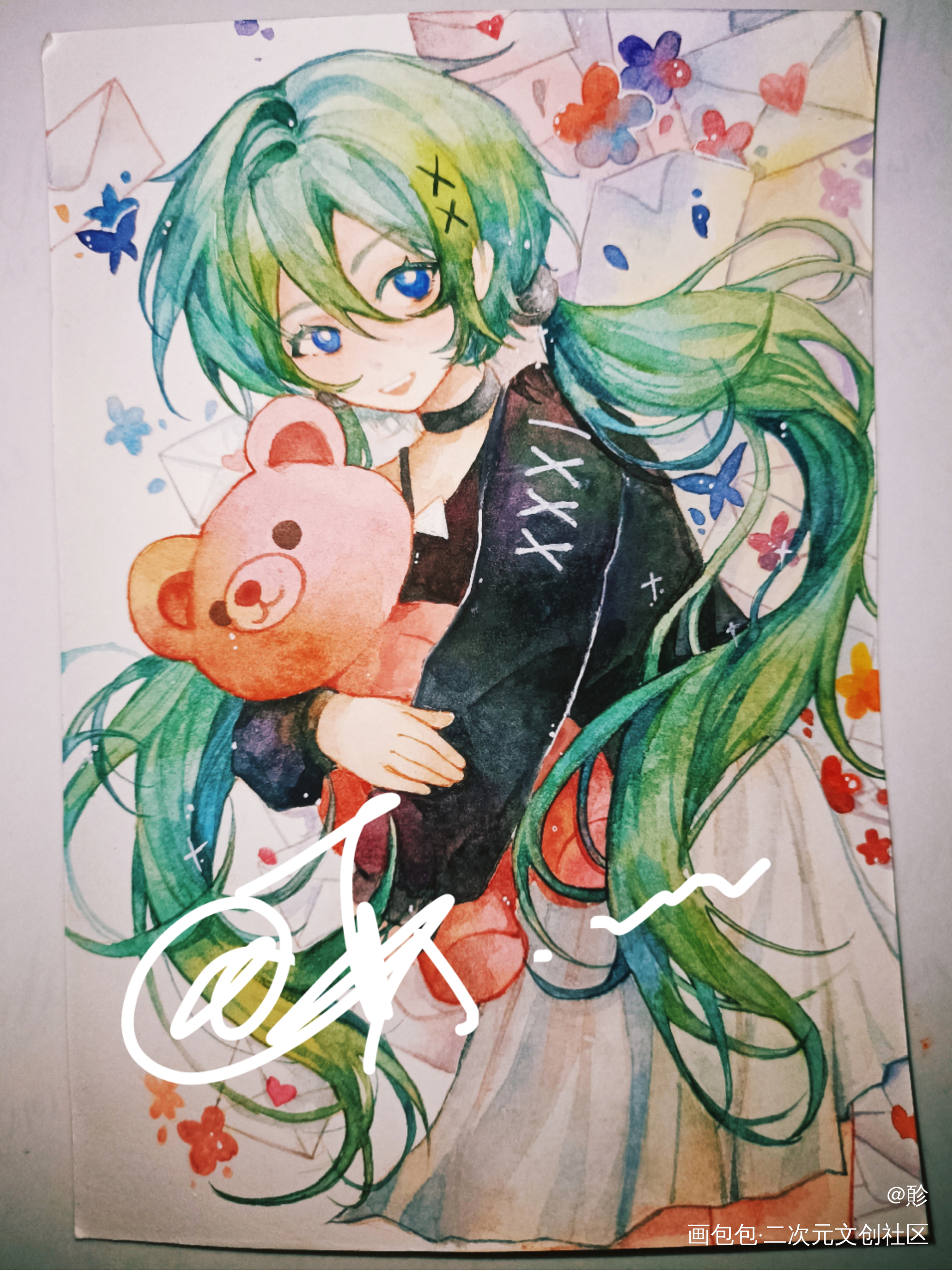 都是45r的稿子_稿子水彩稿件约稿绘画绘画作品