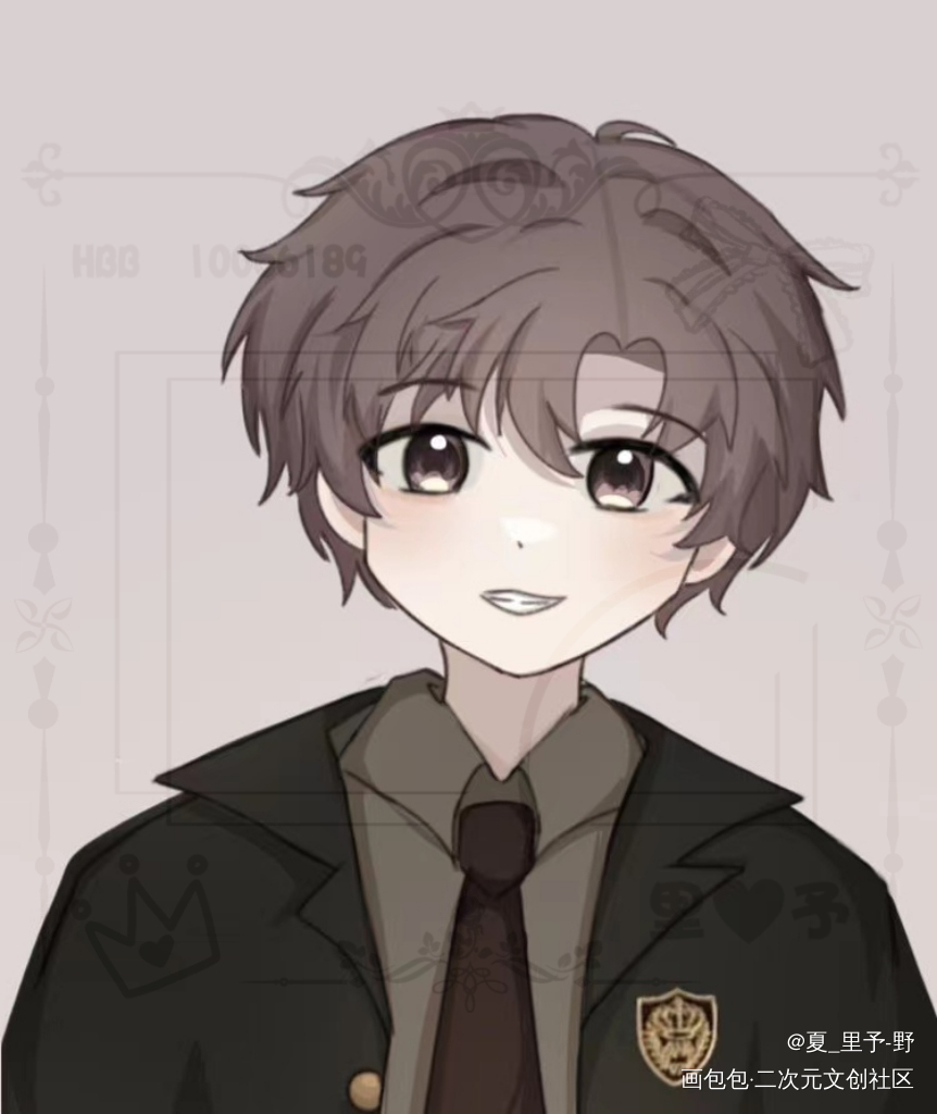 白新羽幼儿园私服_小白杨188男团白新羽板绘涂绘画作品