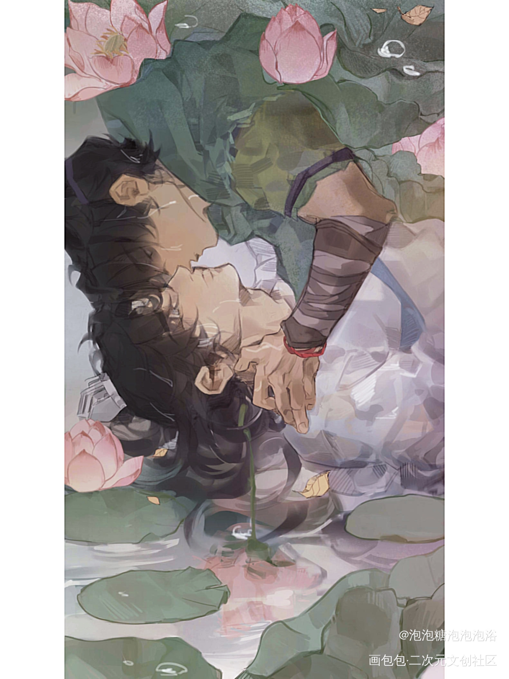_新神榜杨戬沉戬绘画作品