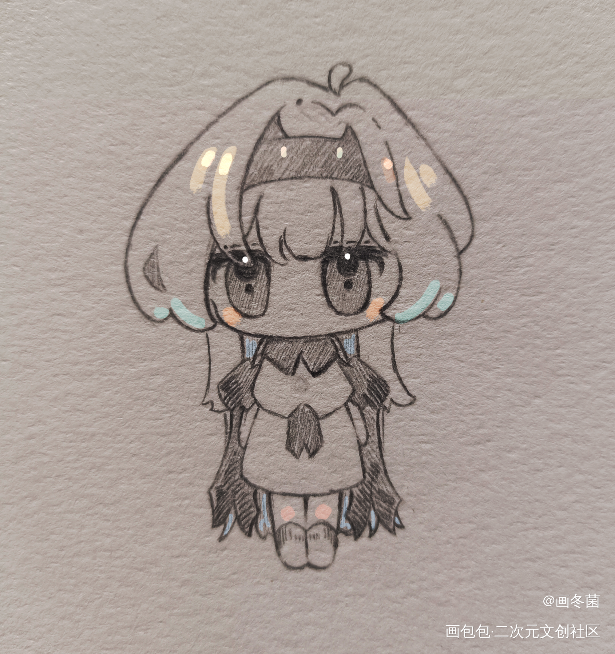 hello_绘画日常绘画oc绘画作品